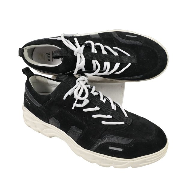 AMI Alexandre Mattiussi Running Lucky 9 Suede Trainers Men\'s 13 Designer Sneaker main image 7